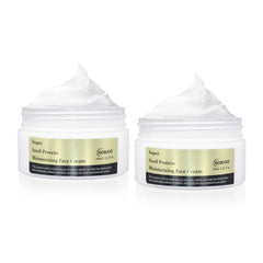 Sokgo Snail Mucin Cream jar displaying rich hydration for dry skin