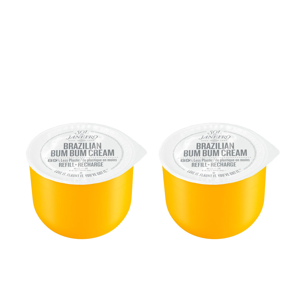 Sol de Janeiro Bum Bum Cream jar with visibly firming, radiant-skin formula.