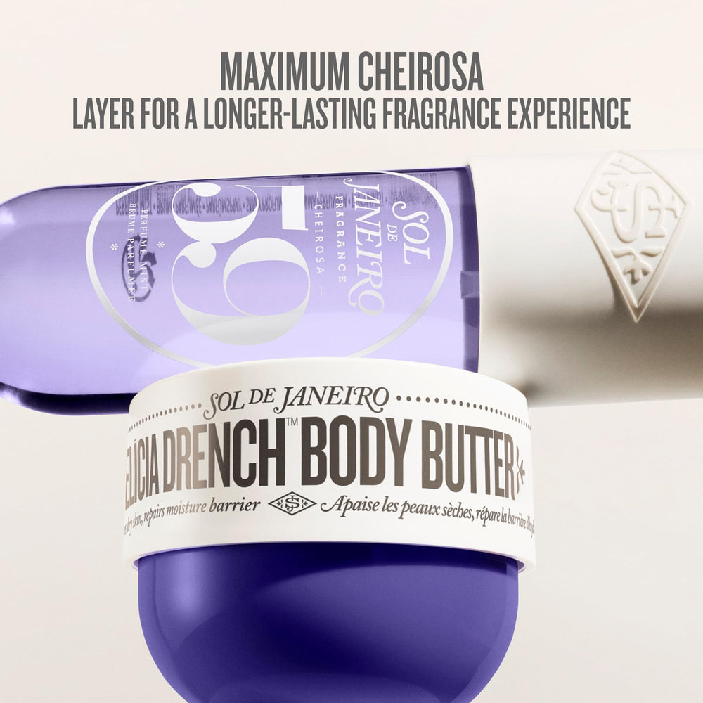 Hibiscus prebiotic blend in Delicia Drench supports skin microbiome