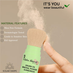 Solar Swipe Aloha Minerals Block delivers broad spectrum protection for daily sun exposure.