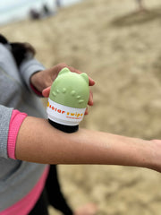 Solar Swipe ideal for families and on-the-go sun protection.