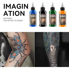 Solong Tattoo set ideal for outlining, shading, and blending in custom designs.