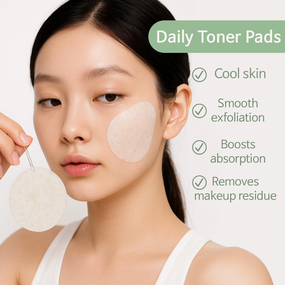 SoloVegan 4% PHA Toner Pads close-up texture showing gentle exfoliation