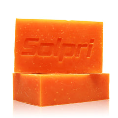 Solpri Shield soap bar pack shown for post-workout cleansing and refreshed skin