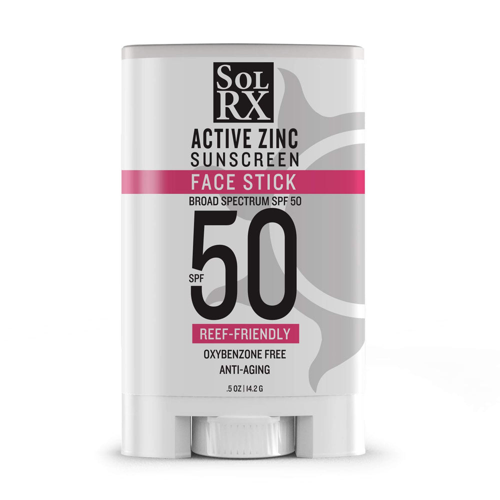 Compact pocket-friendly packaging for on-the-go sun protection with two sticks.