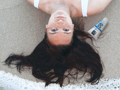 SolRX SPORT SPF50 texture close-up highlights smooth glide for comfortable wear