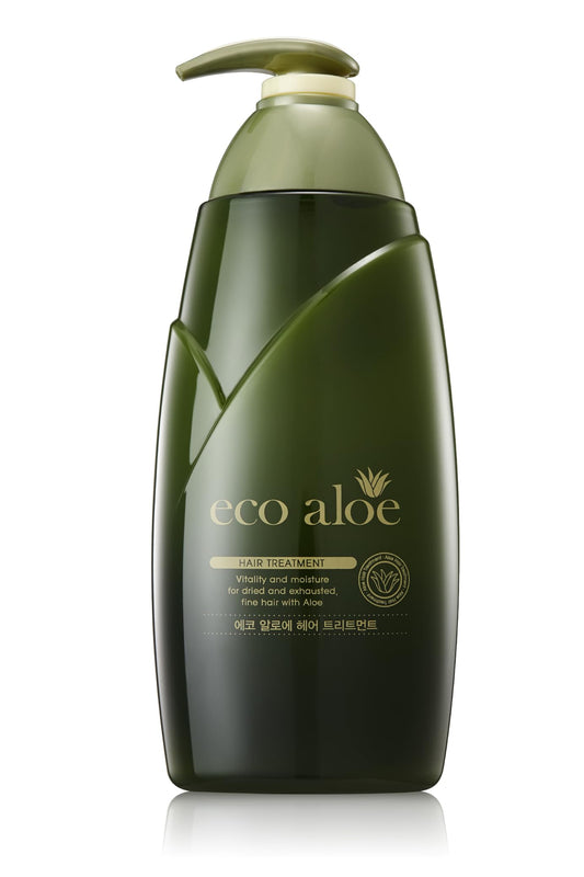 SOMANG ROSEE ECO ALOE Hair Treatment bottle emphasizes scalp nourishment