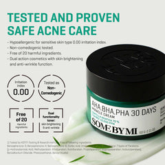 SOME BY MI Miracle Cream applied on hand for texture and hydration.