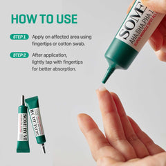 SOME BY MI 30ml packaging front label for easy daily use.