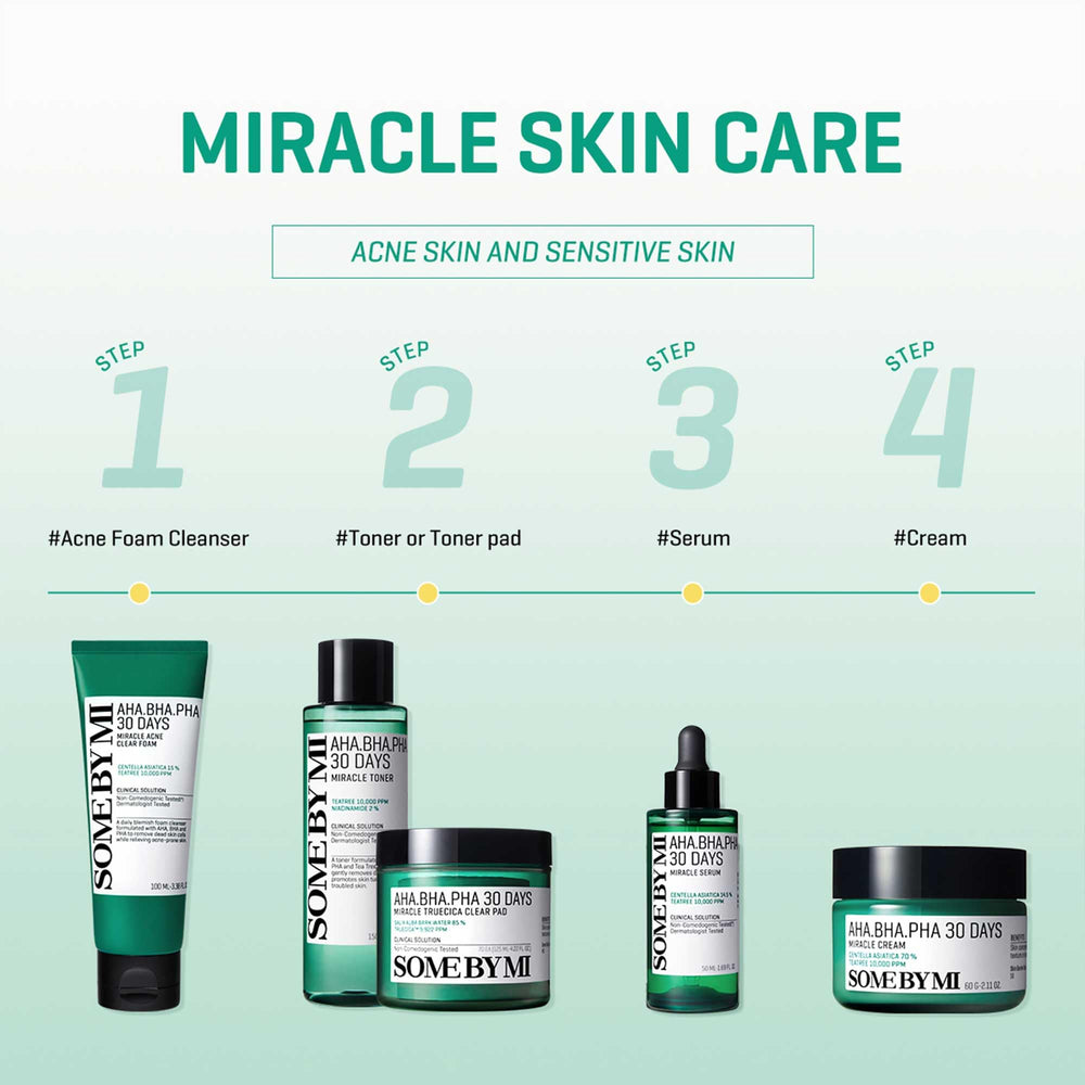 SOME BY MI Miracle Cream part of Korean skincare routine for daily nourishment.