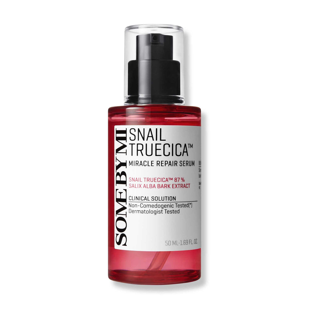 SOME BY MI Snail Trucica Serum bottle close-up for sensitive skin soothing