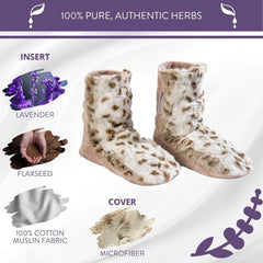 Sonoma Lavender Spa Booties lavender insert for fragrance and heat