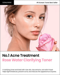 Two-pack packaging image highlights quick, efficient skincare with SON&PARK Beauty Water.
