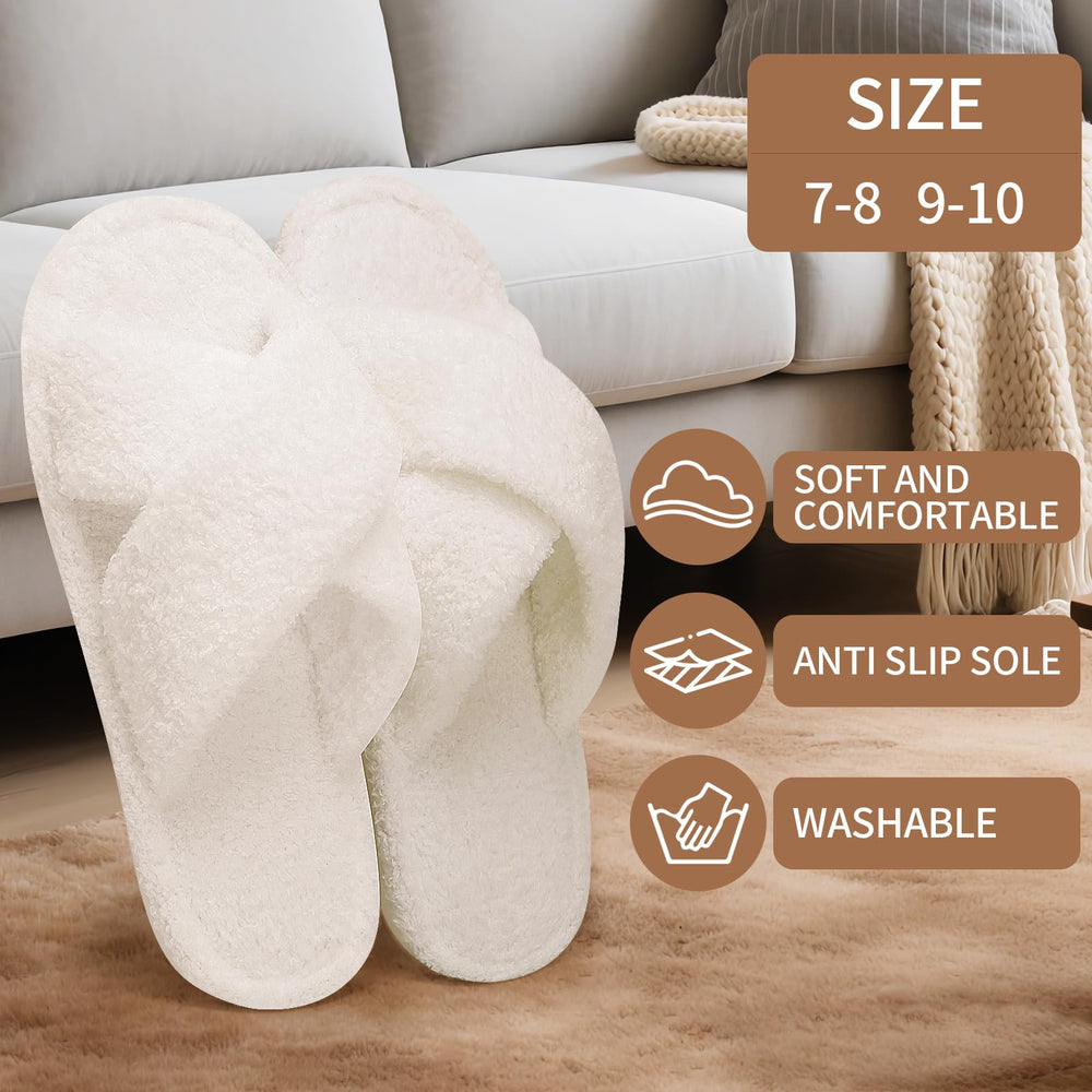 Sophproton slippers with thick rubber soles for all day wear