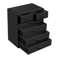 Compact Sorbus organizer fits dorm desks and bathroom vanities