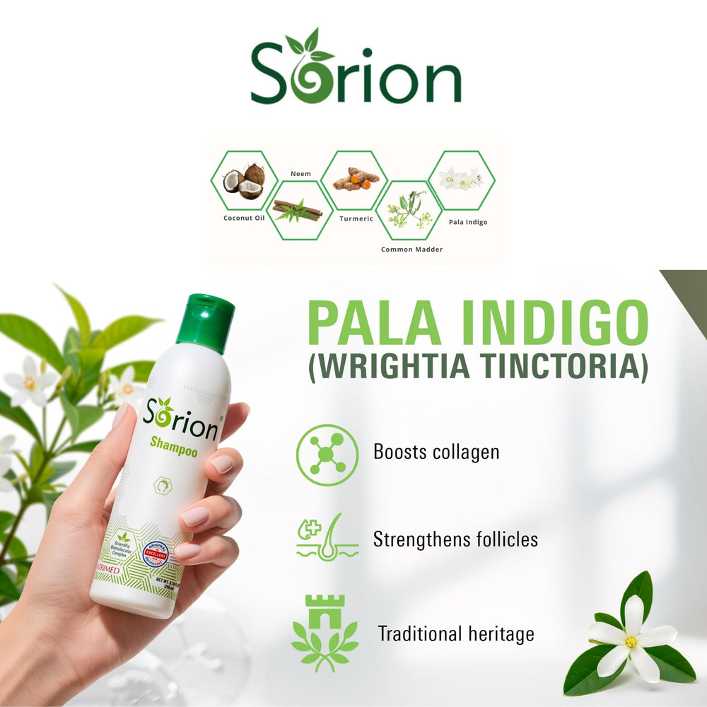 Sorion scalp-nourishing-routine illustrates daily care for a balanced scalp comfort.