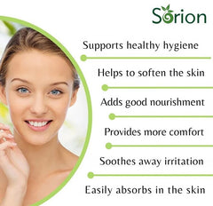 Sorion soap pala Indigo detail for botanical care.