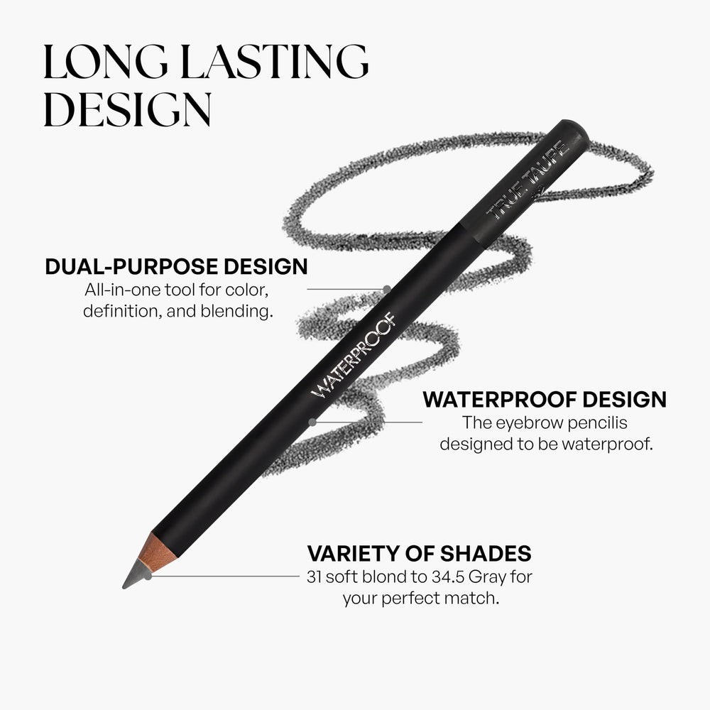 SORMÉ built-in spoolie shown for easy brow shaping and blending.