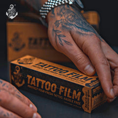 Sorry Mom studio-endorsed tattoo cover for professional aftercare