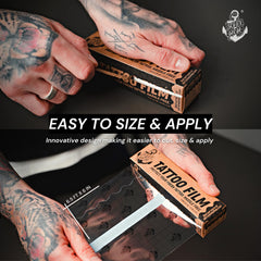 Sorry Mom waterproof tattoo wrap keeps new ink dry during showers