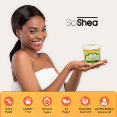 SoShea Hydratation Profonde, nourrit durablement la peau sèche.