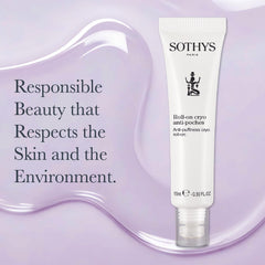 SOTHYS eye care routine with Cryo Roll-On for daily use.