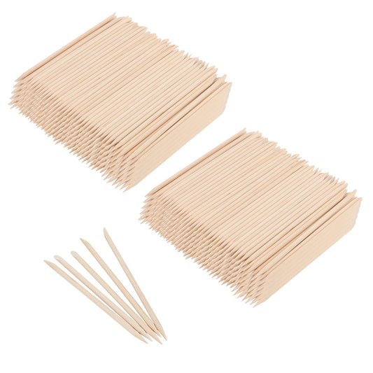 SOUJAP orange wood nail sticks bulk pack for easy manicure preparation.