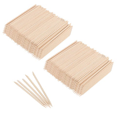 SOUJAP orange wood nail sticks bulk pack for easy manicure preparation.