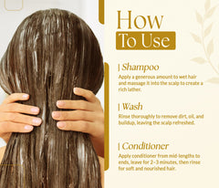 SoulSpa Pure color-treated hair softness after use
