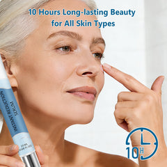 Sounece Instant Eye Lift Serum packaging is travel-friendly for on-the-go use.