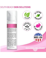 South Beach Salon Strength wrinkle cream texture showing lightweight hydration