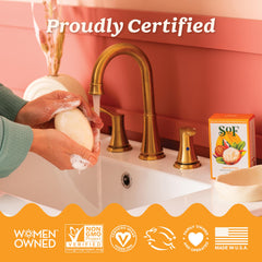 SoF bar soap ideal for daily shower routines with a refined scent.