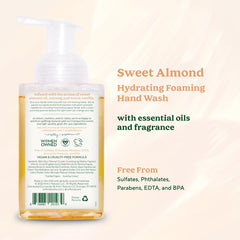 SoF foaming lather close-up showing luxurious cleansing texture