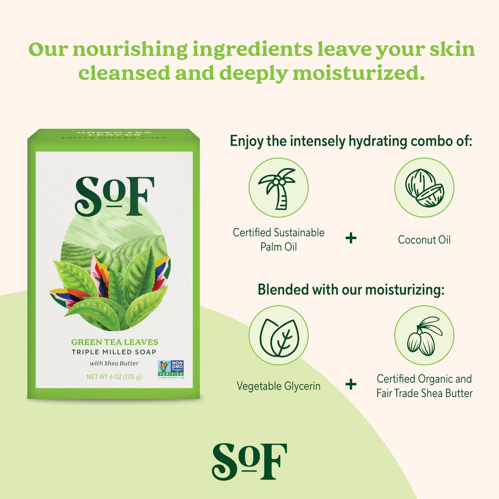 South Of France SoF fragrance with layered notes for a soothing cleanse.