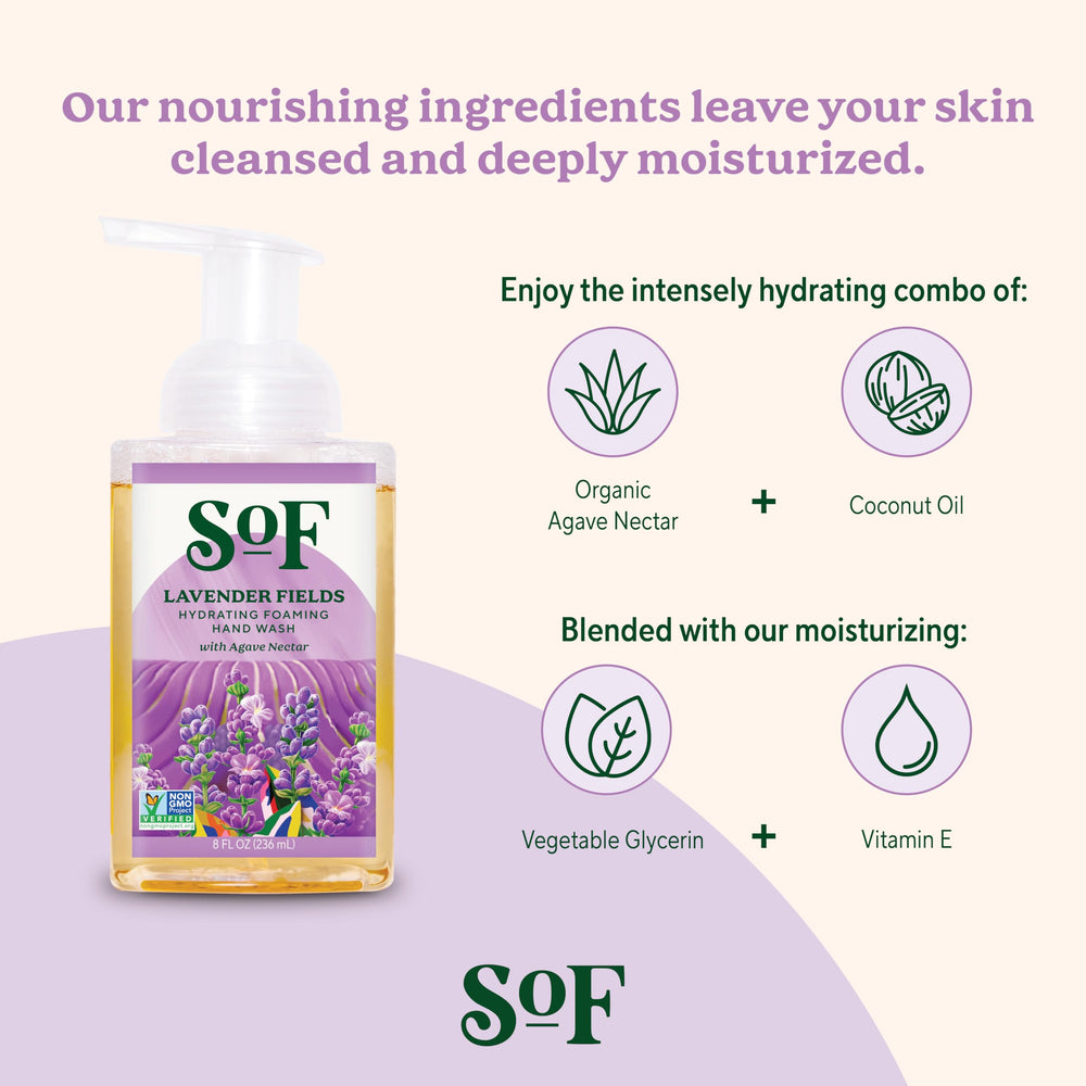 South Of France SoF organic agave close-up shows natural sweetness and moisture-friendly film