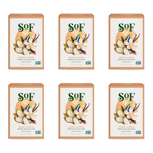 South Of France triple milled soap bar with coconut oil delivers creamy lather