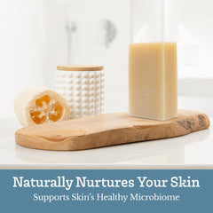 Southern Natural unscented soap is long-lasting and gentle on skin.