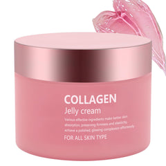 SOYUB Collagen Jelly Cream packaging front highlights 24 hour hydration for all skin types