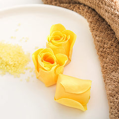 Spa Luxetique bath puff, soft texture for luxurious lather.