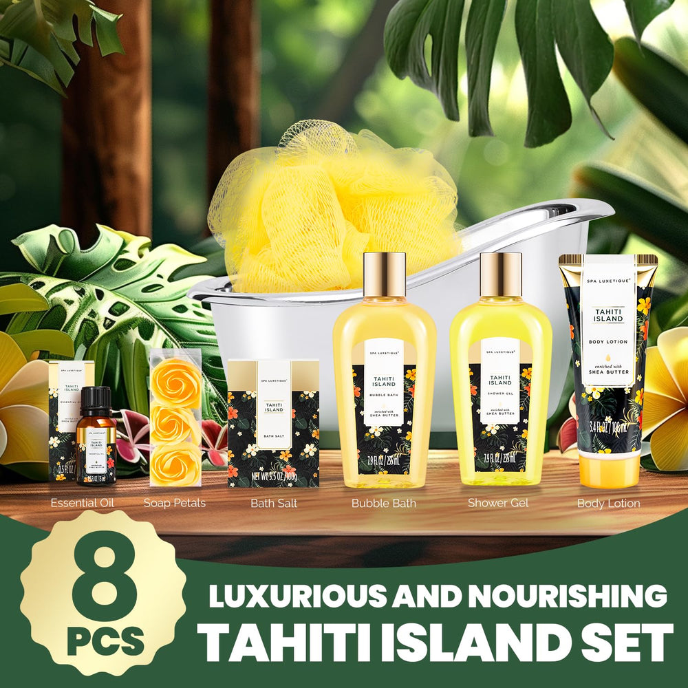 Spa Luxetique body lotion, nourishing formula for smooth, hydrated skin.