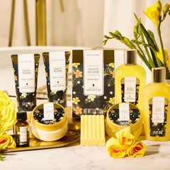 Spa Luxetique essential oil and body lotion set for fragrance and moisture