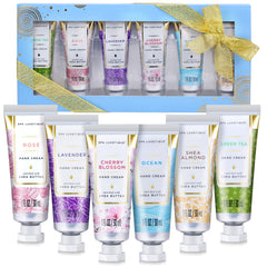 Spa Luxetique hand cream set cherry blossom fragrance for purse-size hydration