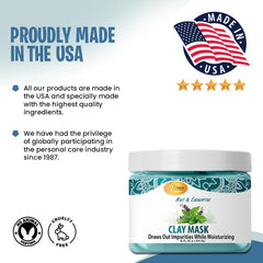 SPA REDI clay mask pedicure setup ideal for at-home foot care rituals.
