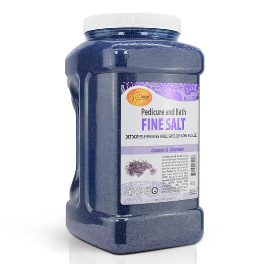 SPA REDI detox foot soak with lavender and wildflower for soothing, hydrating foot baths.