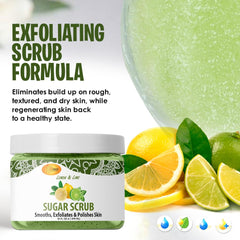 SPA REDI scrub applied on hands for daily skin care.