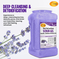 SPA REDI lavender and wildflower aroma for a calming spa-like experience.