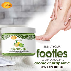 Lemon and lime fragrance from SPA REDI enhances shower routine.