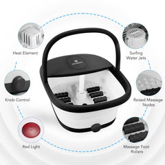 SPA4PIEDS 10-piece pedicure kit supports at-home foot care.