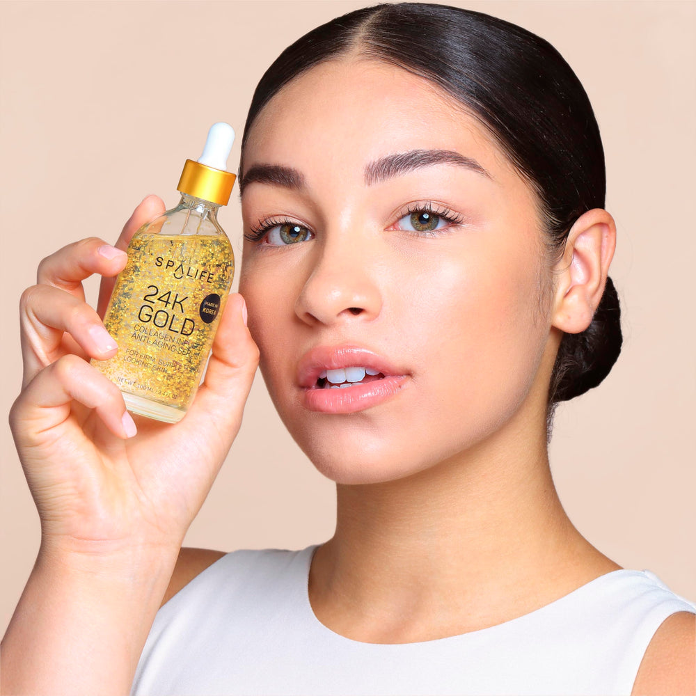 SpaLife duo-pack packaging and label showcases two-serum hydration routine.