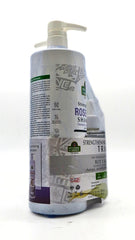 Spanish Garden hair care set box displayed for a complete routine.